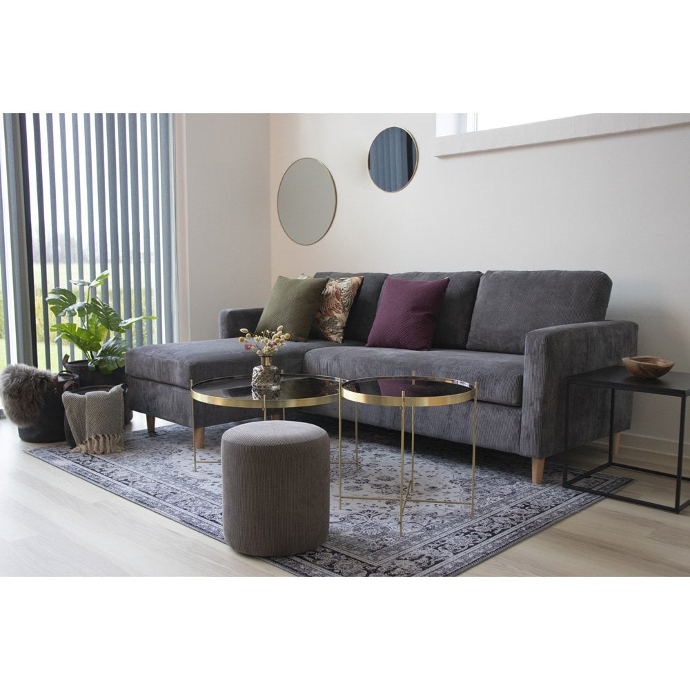 Miroir Jersey en laiton, ambiance chaleureuse