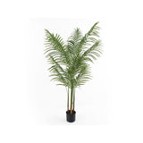 Plante artificielle Kwai de Present Time avec feuillage vert vibrant et design moderne