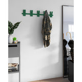 Gorillz Incision - Porte-manteau - Porte-manteau mur - 10 Crochets pour porte-manteau - Métal - Vert