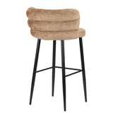 Chaise de barre de nuage caramel