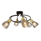 6 -Seater Spot Plafond Lampe "Lindita" hors Illuminant