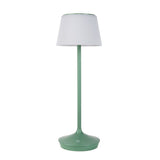 LED "Emmi" pour l'extérieur et à l'intérieur, lampe de table en métal et en plastique, avec des LED fermement construites, lampe à table à LED pour le balcon, la terrasse, le jardin, le salon, le jardin d'hiver, environ.