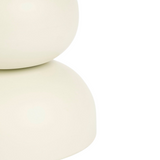 Table d'appoint Luna Blanc cassé