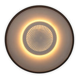 LED PLAGE LED EFFET 3D "Redona" Ø 50 cm, avec de nombreuses fonctions, y compris la télécommande incluse