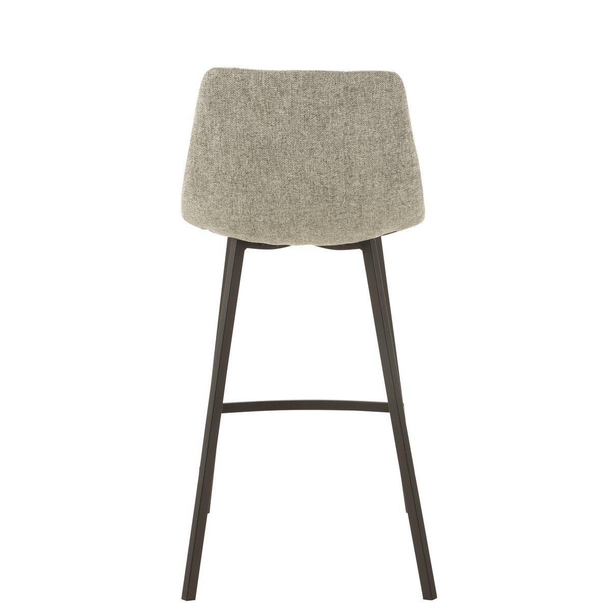Détail du revêtement textile gris de la chaise J-Line