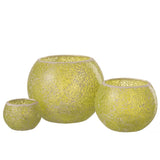 Bougeoir J-Line Mosaic Round, ambiance dans un salon moderne