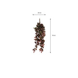 Plante artificielle suspendue Tradescantia Rouge Foncé