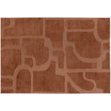 Tapis recyclé Marla Terracotta 160 x 230