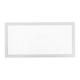 Panneau d'assemblage LED "Nicola", lampe de montage en métal et en plastique avec des LED fermement construites en blanc neutre, panneau pour l'intérieur de 29,5 x59,5 cm