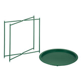 Tableuse Ø 47 H 51 2. Choisissez la table de balcon de table de jardin Terasses Table Round Alberta Metal Small Ver