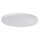LED PLADIER LAX "BONUS" Ø29 cm, installation et structure de lampe fonctionnelle possibles, lampe de plafond en métal et en plastique en blanc, avec des LED fermement installées, y compris le changeur de couleur CCT
