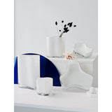 Nouveau grand bol ou assiette au design moderne, inspiré de CORAL et Aalto, COR08WH