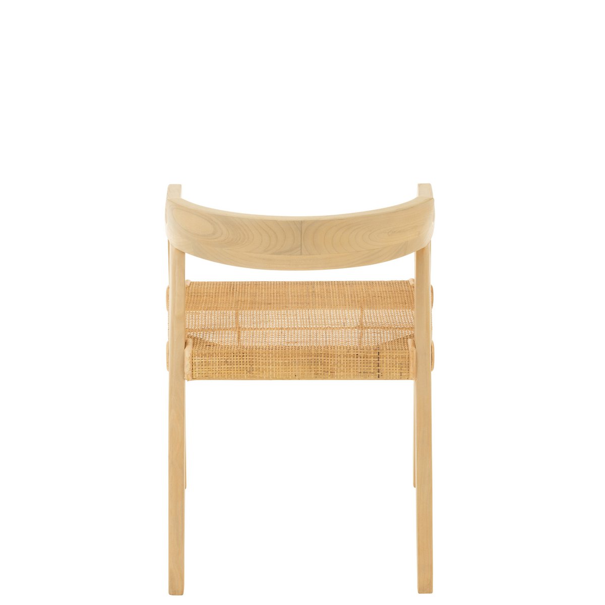Chaise J-Line Square Open Sungkai dans un intérieur moderne