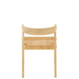 Chaise J-Line Square Open Sungkai dans un intérieur moderne