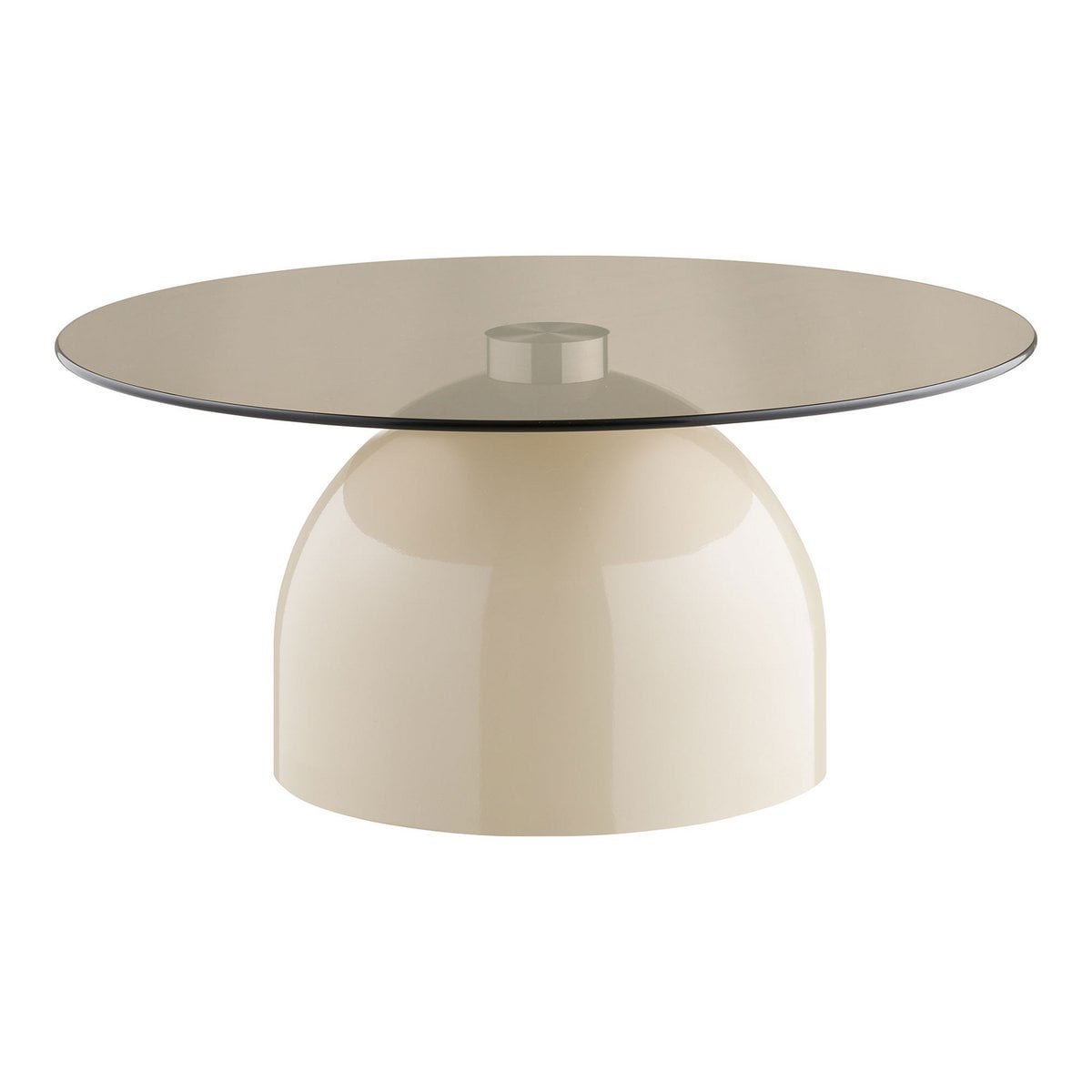 Ravello Table Basse en verre trempé et métal, vue d'ensemble