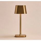 Lampe de table rechargeable Ava dorée