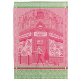 Torchon jacquard Pâtisserie Rose 50 x 70