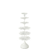 Bougeoir arbre J-Line - métal - noir - petit