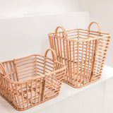 Panier à linge | Panier de plantes | Panier de rangement KUPANG en rotin (3 tailles)