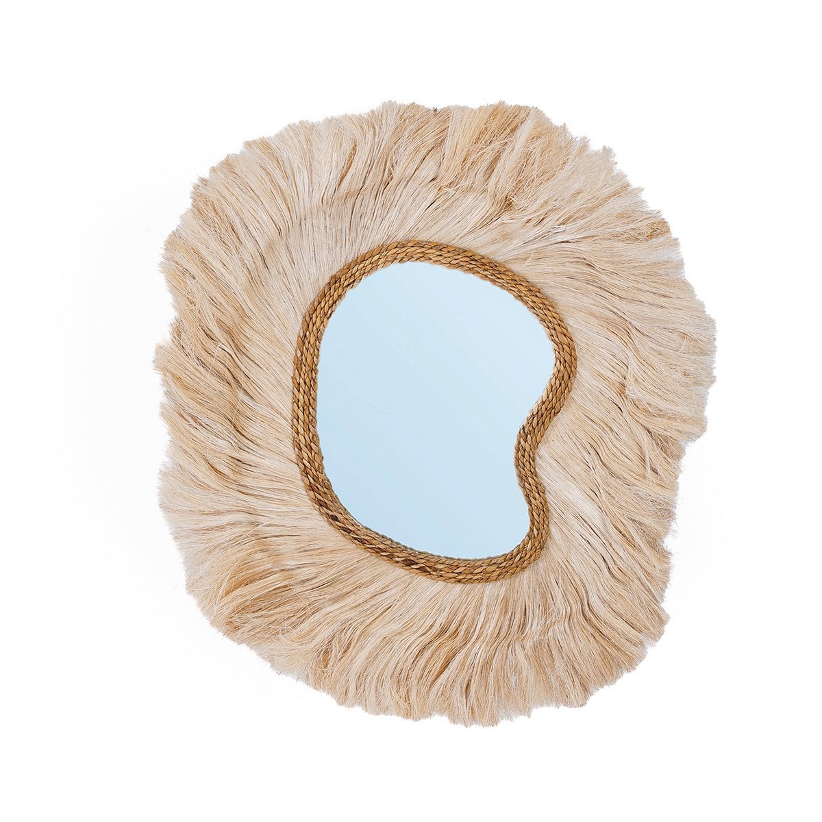 Miroir La Principessa - cadre beige élégant et design raffiné
