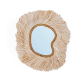 Miroir La Principessa - cadre beige élégant et design raffiné