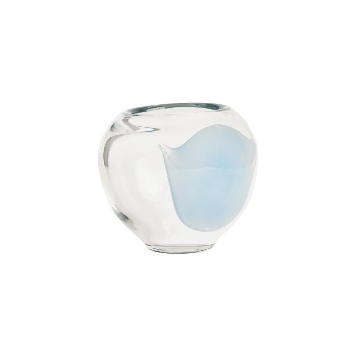 Vase Jali - Petit en verre coloré avec design élégant