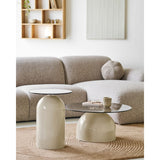 Table basse Ravello avec décoration, ambiance scandinave
