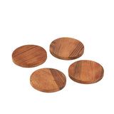 Ensemble de sous-verres J-Line sur une table