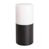 Lampe murale extérieure "torcia" 16,5 cm de haut, en métal et en plastique en noir, E27
