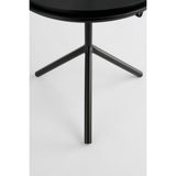 Table d'appoint Aston Noir dans un intérieur chic et contemporain