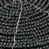 Le dessous de verre perlé - Noir