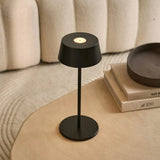 Lampe de table rechargeable Hugo Midnight Noir