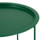 Tableuse Ø 47 H 51 2. Choisissez la table de balcon de table de jardin Terasses Table Round Alberta Metal Small Ver