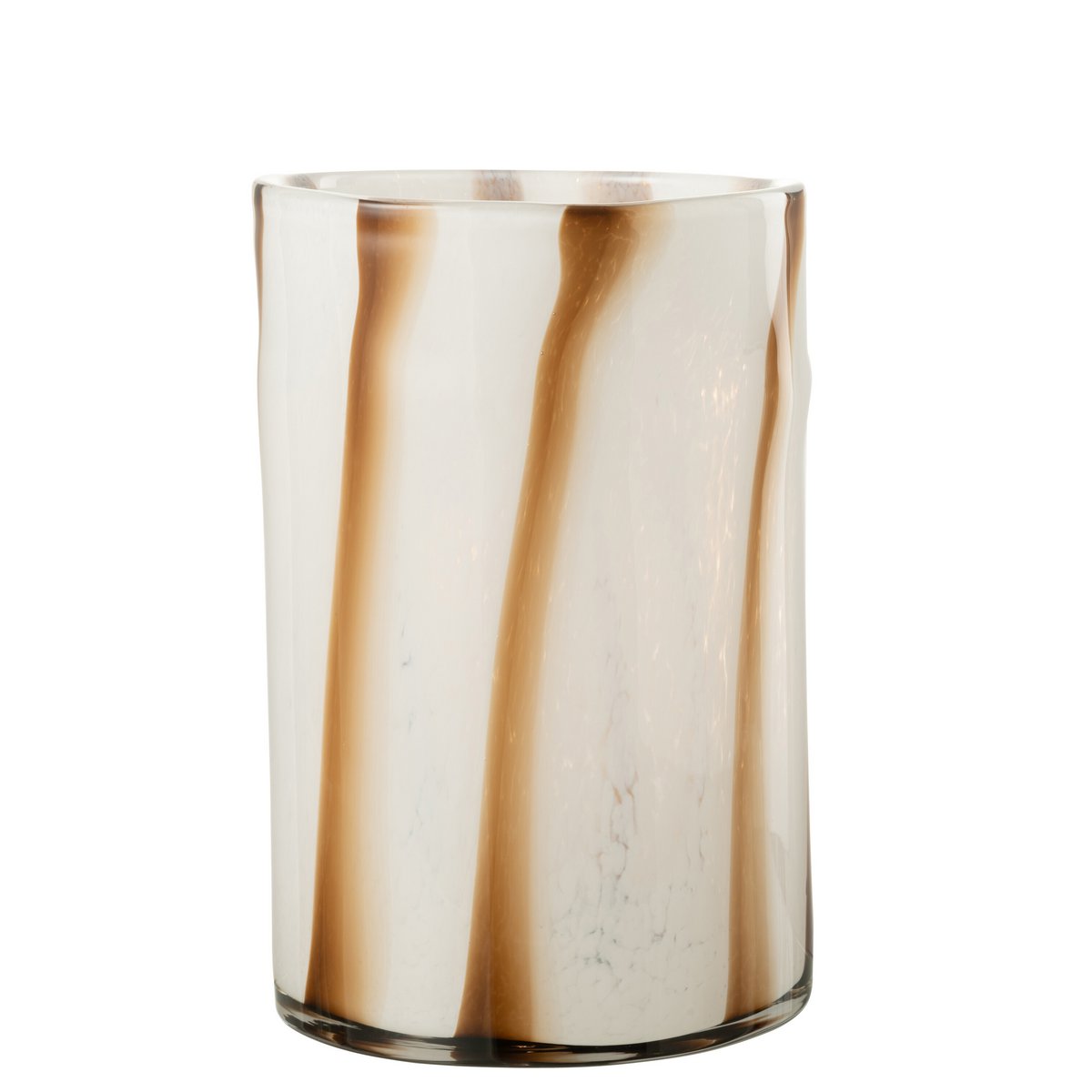 Détail des matériaux de la lampe J-Line en verre