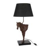 Lampe de table J-Line Devant de cheval, éclairage doux dans un décor chic