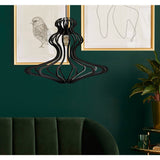 Suspension D55cm WOMAN BLACK avec diffuseur