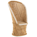 Texture du rotin naturel de la chaise J-Line