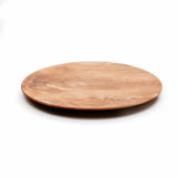 Assiette ronde en racine de teck - M