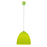 Lampe à pendentif en silicone "Catinus" Ø 25cm, en silicone vert, E27