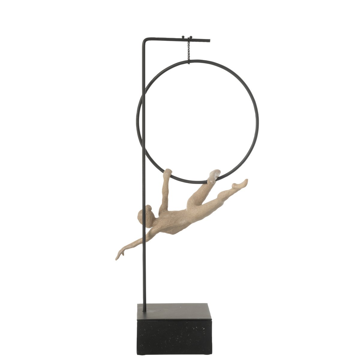 Cerceau de gymnaste Gamma J-Line en résine, exposé dans un intérieur chic.