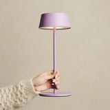 Lampe de table rechargeable Hugo Violet Lila