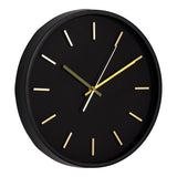 Vue latérale de l'horloge Kensington, élégance et sobriété