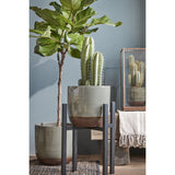 Support pour plantes Ascot Noir