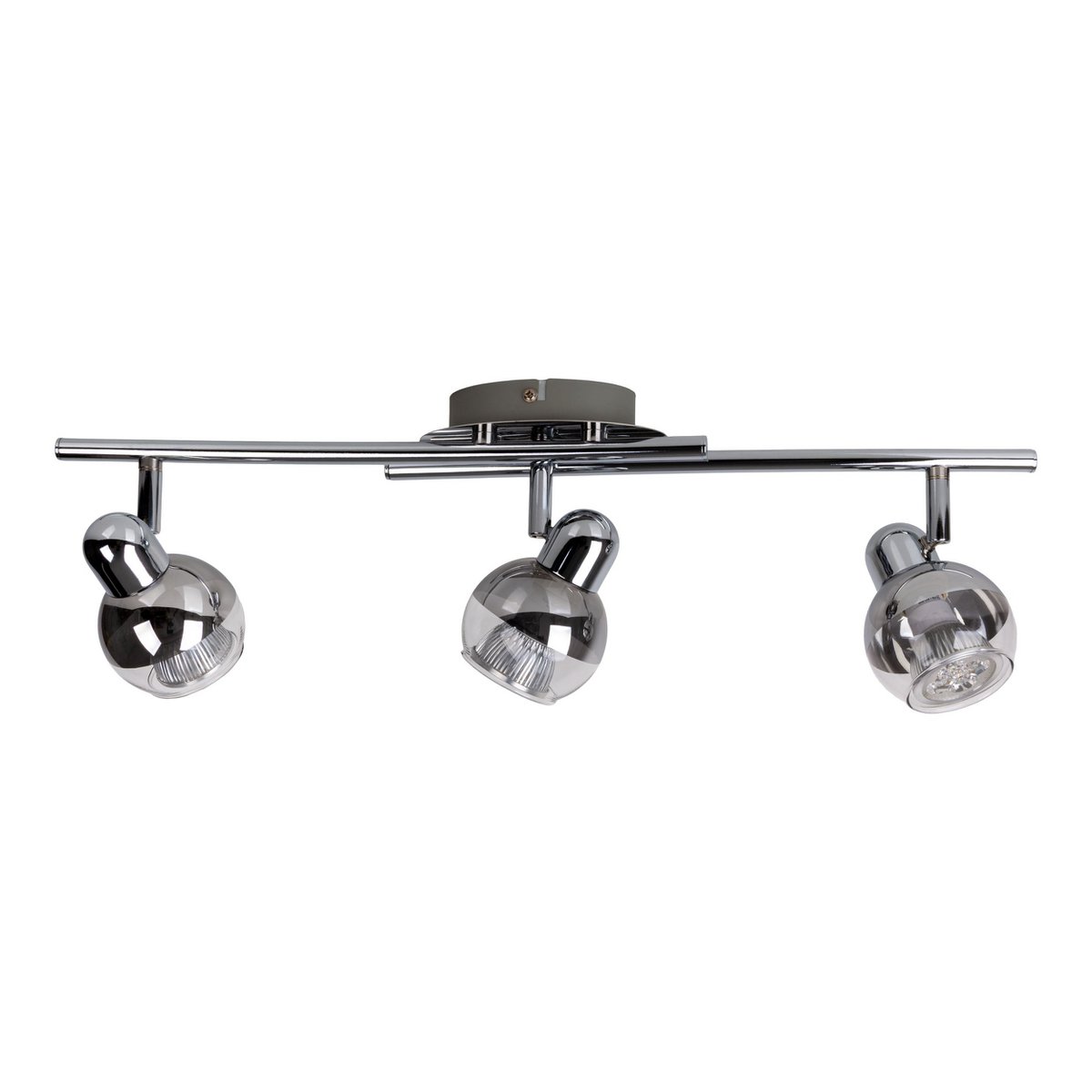 Détail de l'applique LED Boccia, coloris noir et blanc