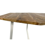 Table basse set 2 pièces table de salon table gigogne Paris cadre métal noir blanc ou argent antique