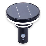 Lampe murale extérieure solaire LED "Nora", pour l'extérieur, lampe murale - métal et plastique en noir, avec LED intégré