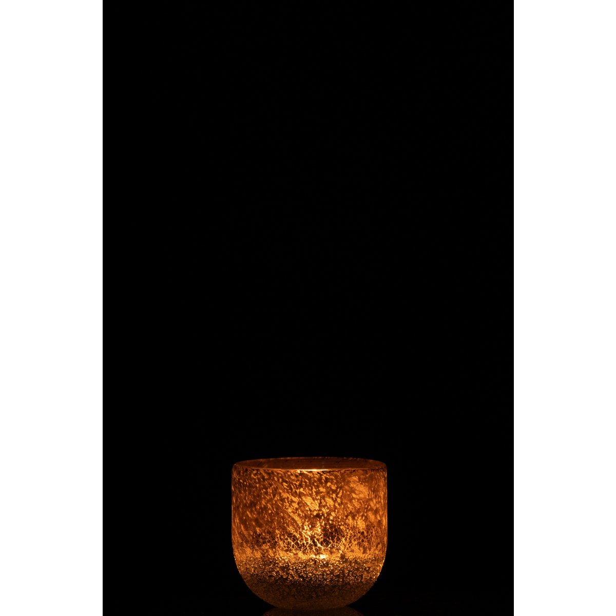 Photophore J-Line Scavo, détail du verre gris