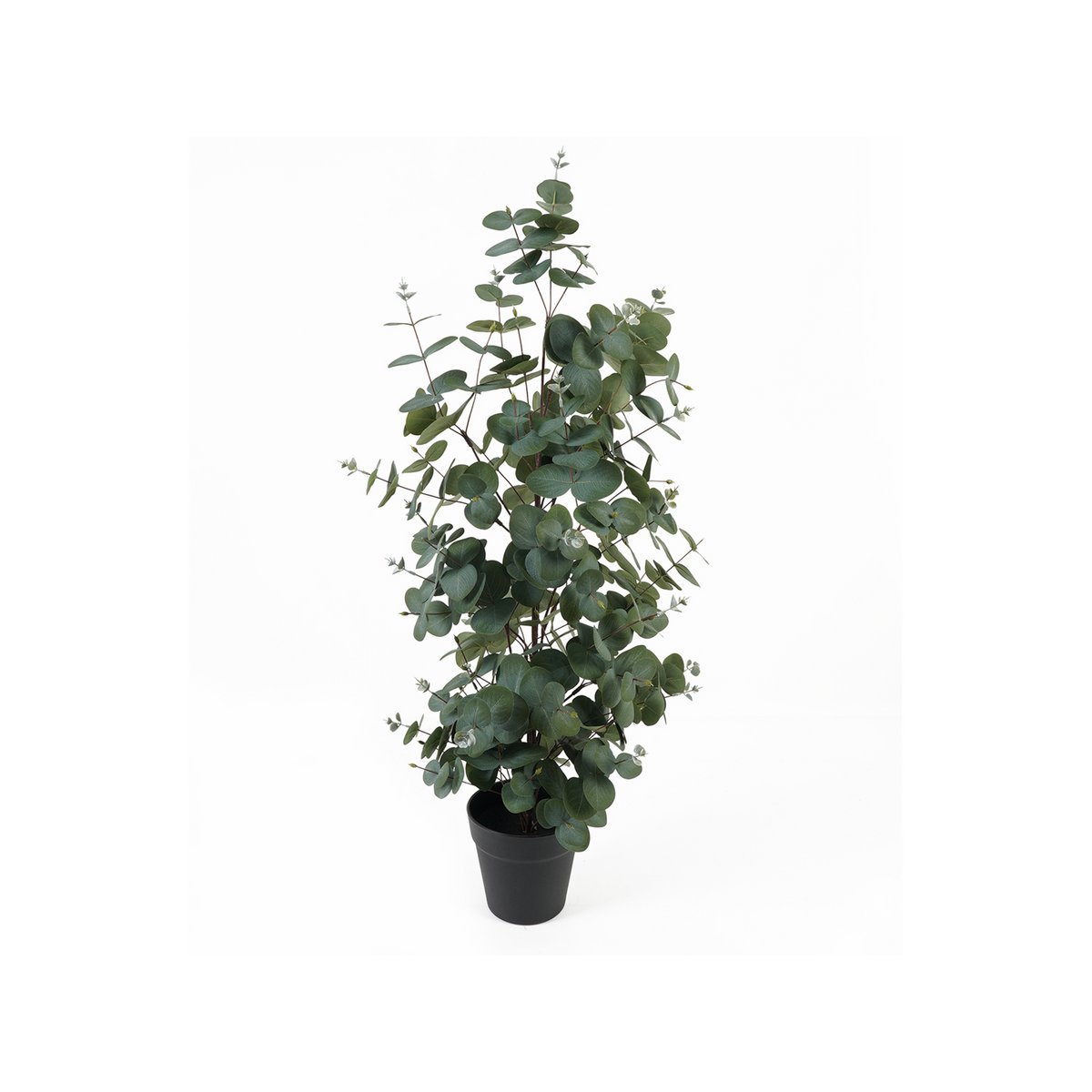 Grande plante artificielle eucalyptus avec feuillage vert luxuriant