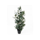 Grande plante artificielle eucalyptus avec feuillage vert luxuriant