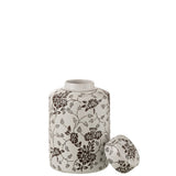Détail du vase Zen J-Line en porcelaine, finition brillante